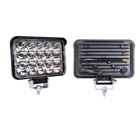 货车led射灯12v24v超亮挖掘机农用车汽车叉车大灯倒车灯改装雾灯