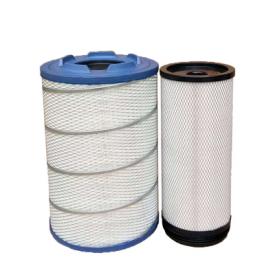 2841空气滤芯适用解放J6豪沃T7h空滤格悍威德龙F3000滤清器欧曼PU