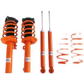 EDDY避震套装绞牙悬挂减震器短弹簧汽车改装降低车身底盘提升操控